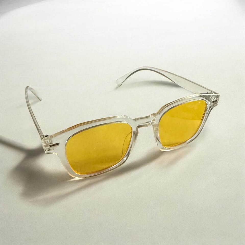 Crystal Rectangle Sunglasses