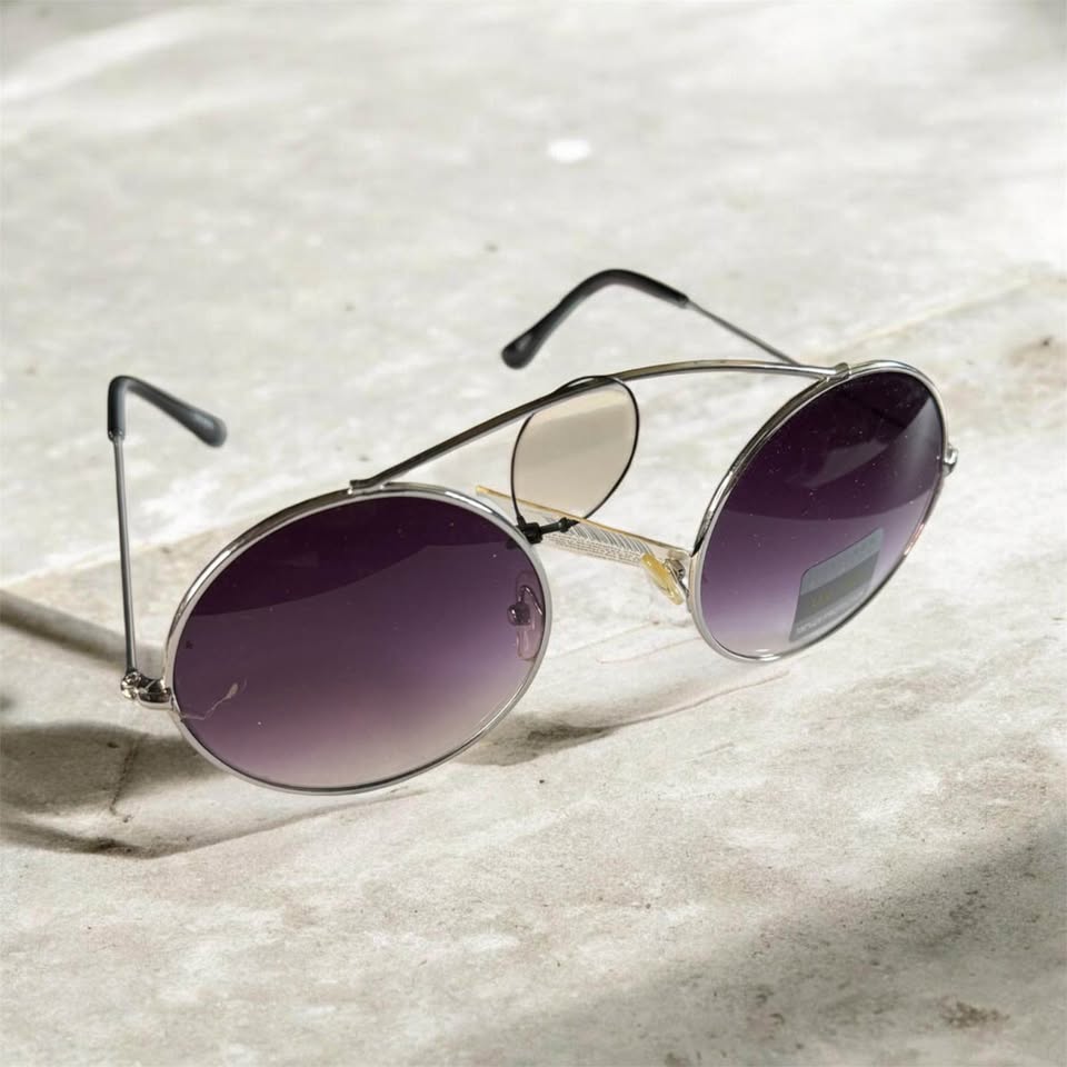 Oversized Double Bridge Sunglasses