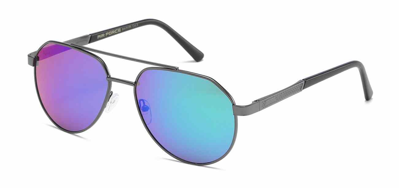 Air Force Metallic Teardrop Aviator (AV5186)