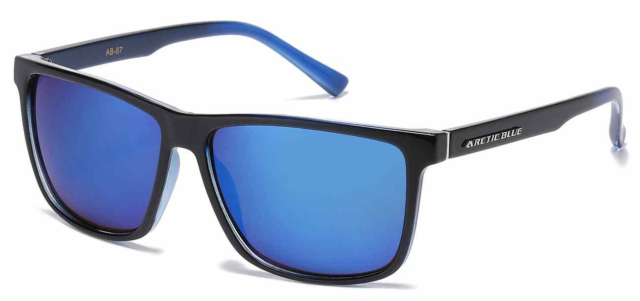 Arctic Blue Square Frame Sunglasses (AB-87)