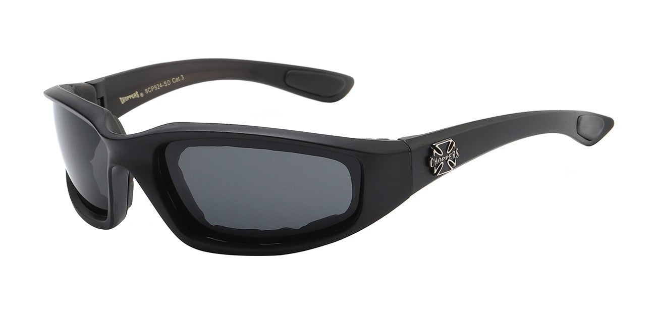 Choppers Smoke Lens Foam Sunglasses (CP924-SD)