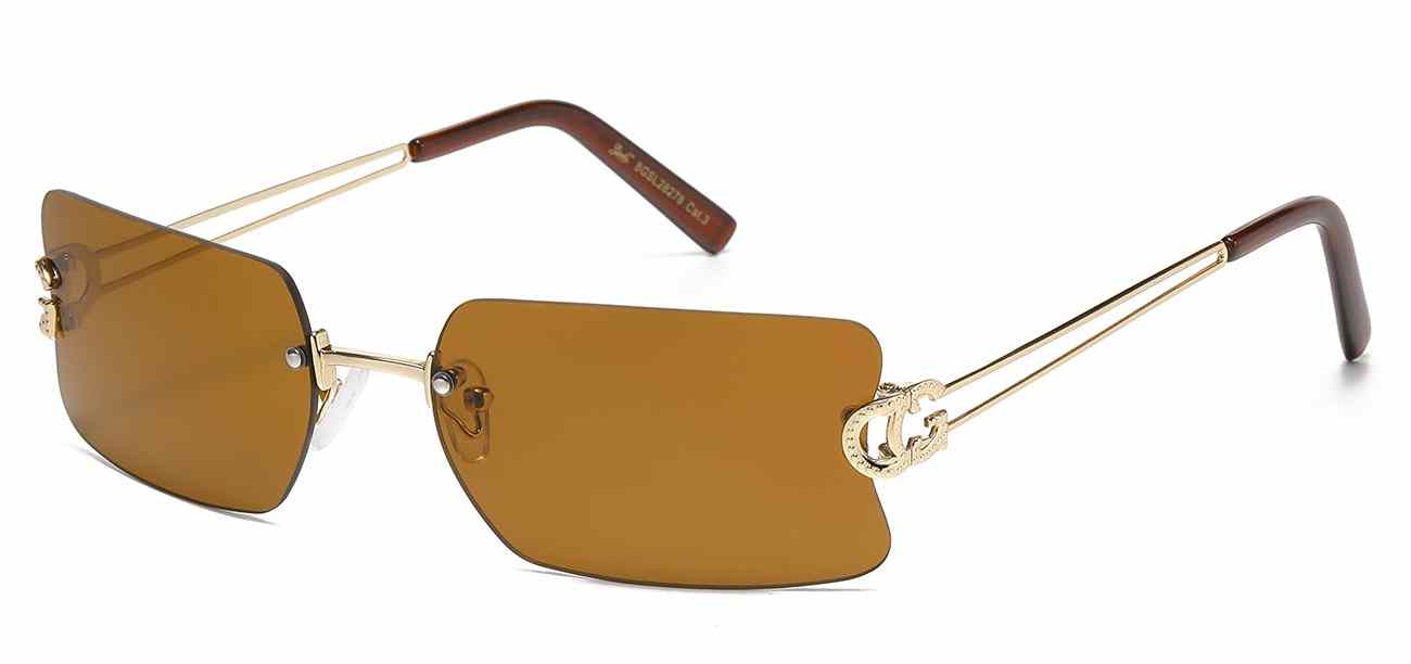 Giselle Metallic Rimless Shades (GSL28278)