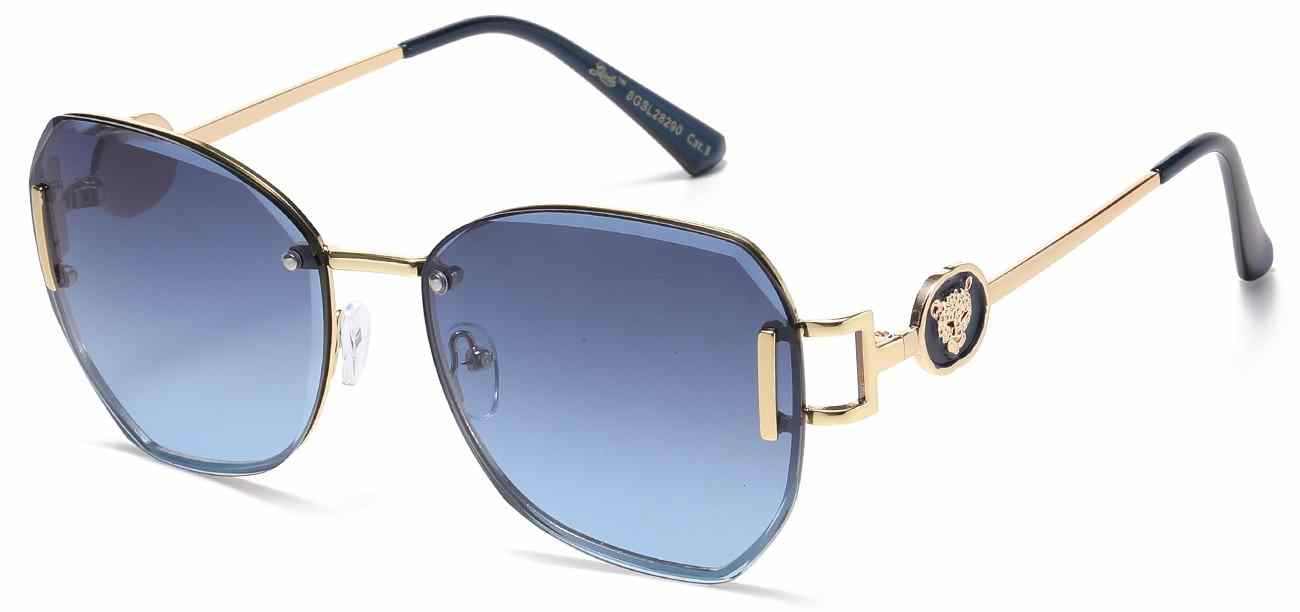 Giselle Metallic Rimless Sunglasses (GSL28290)