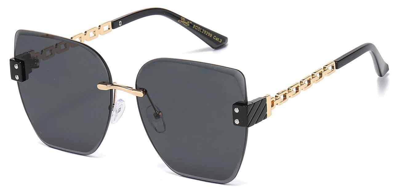 Giselle Metallic Square Sunglasses (GSL28299)