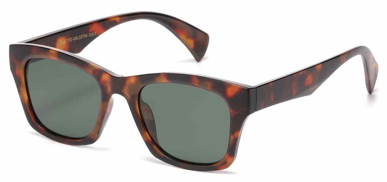 Giselle Polarized Square Shades (PZ-GSL22706)