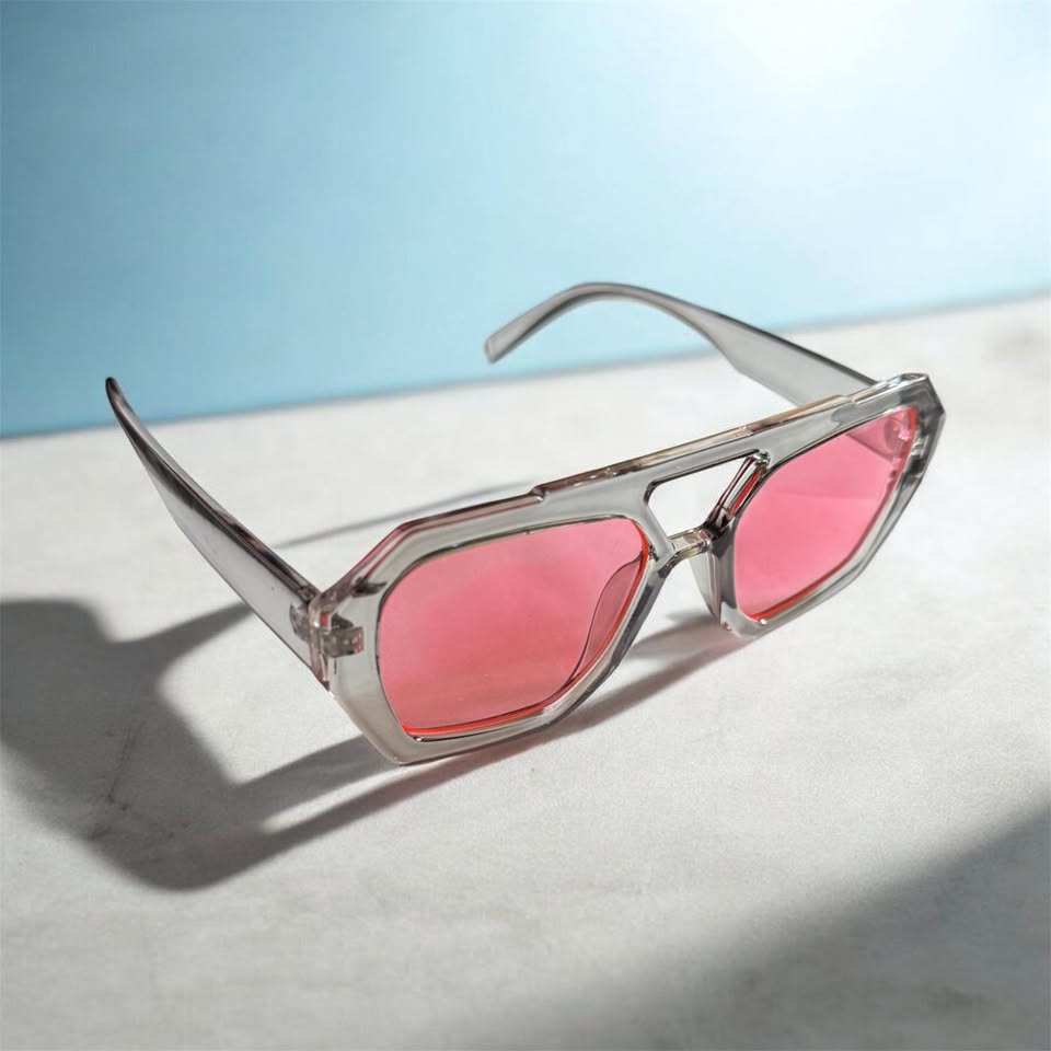 Geometric Shield Sunglasses