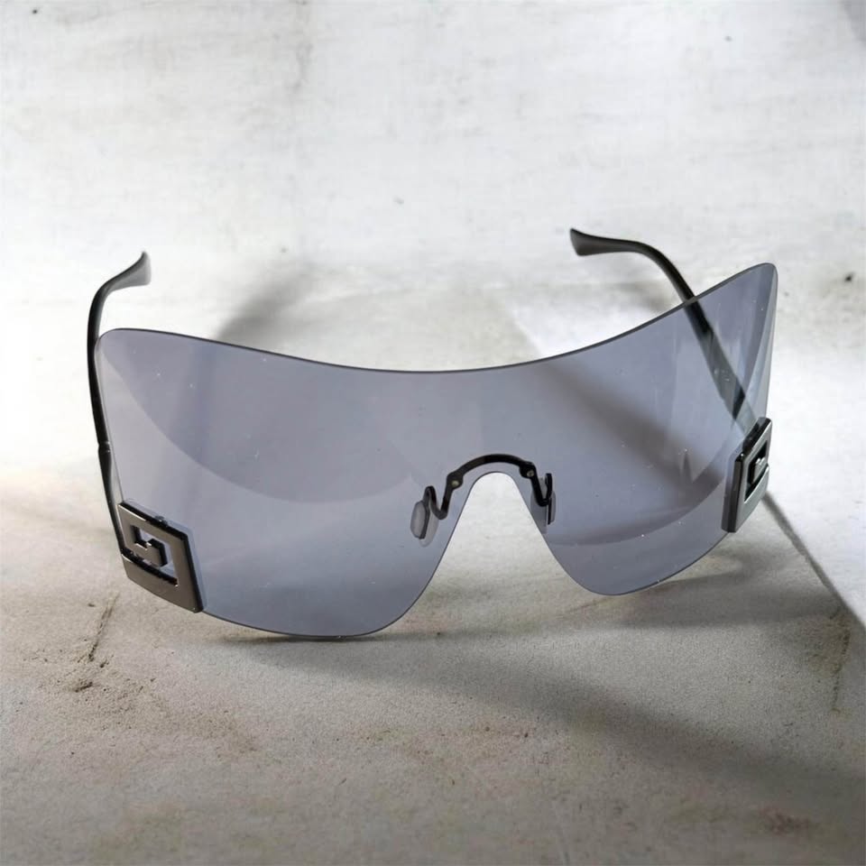 Oversized Shield Visor Sunglasses