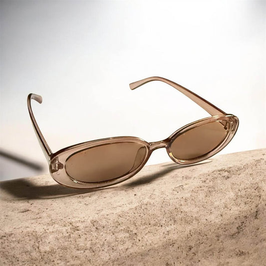 Slim Oval Sunglasses