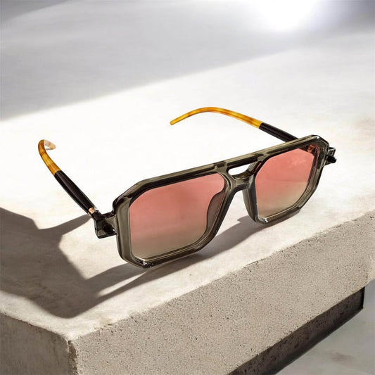 Geometric Retro Sunglasses