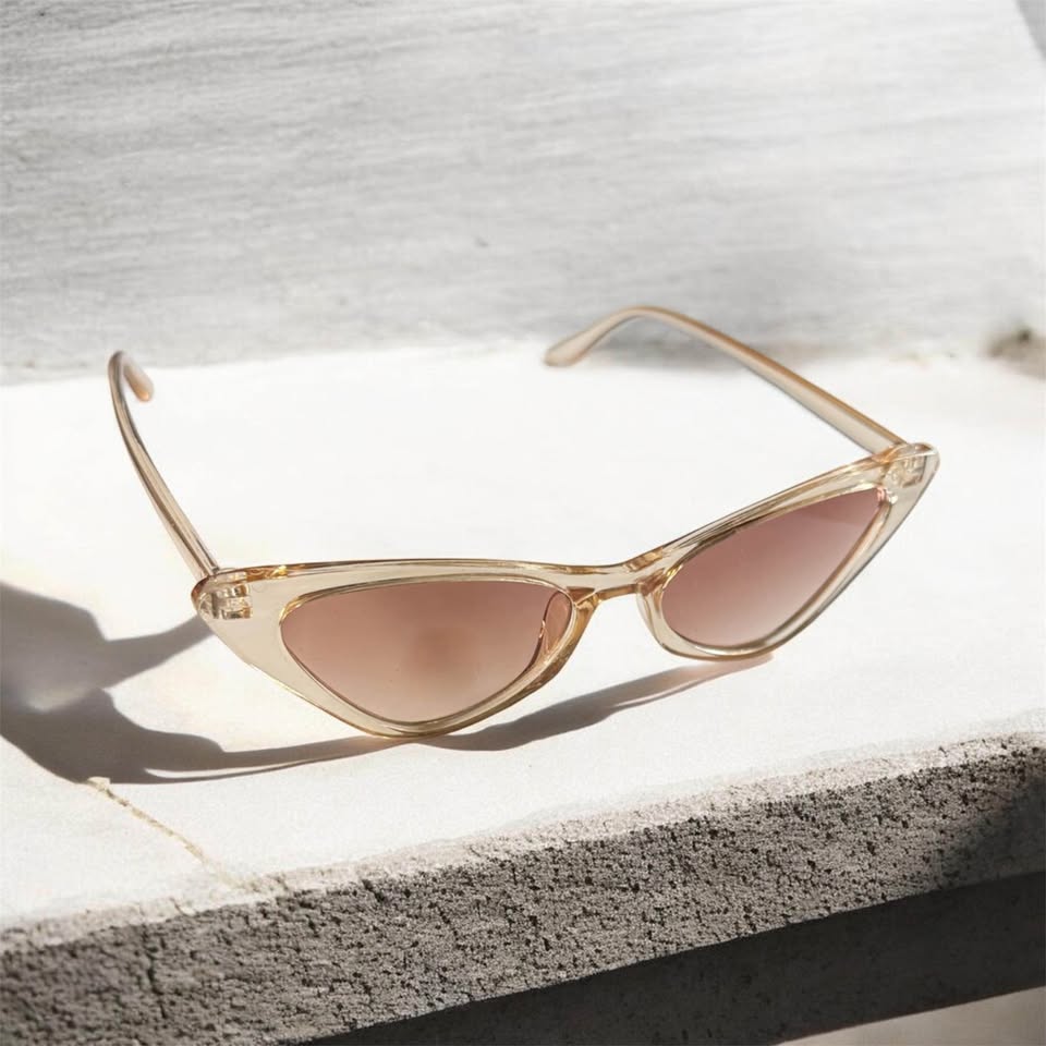 Slim Cat-Eye Sunglasses