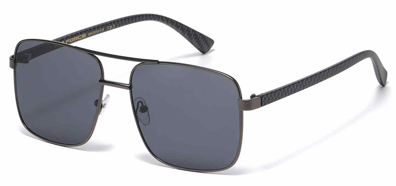 Air Force Square Metallic Aviator (AV5210-CB)