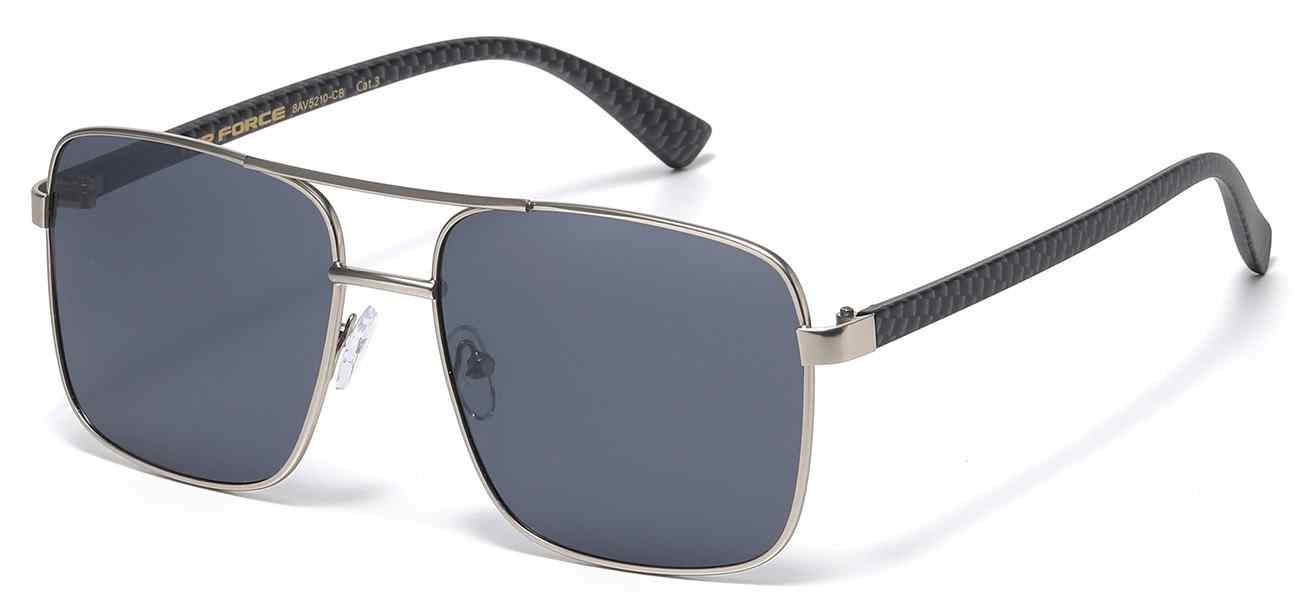 Air Force Square Metallic Aviator (AV5210-CB)