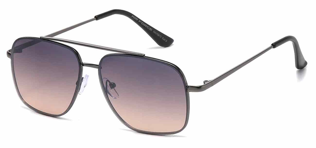 Air Force Square Metallic Aviator (AV5213)