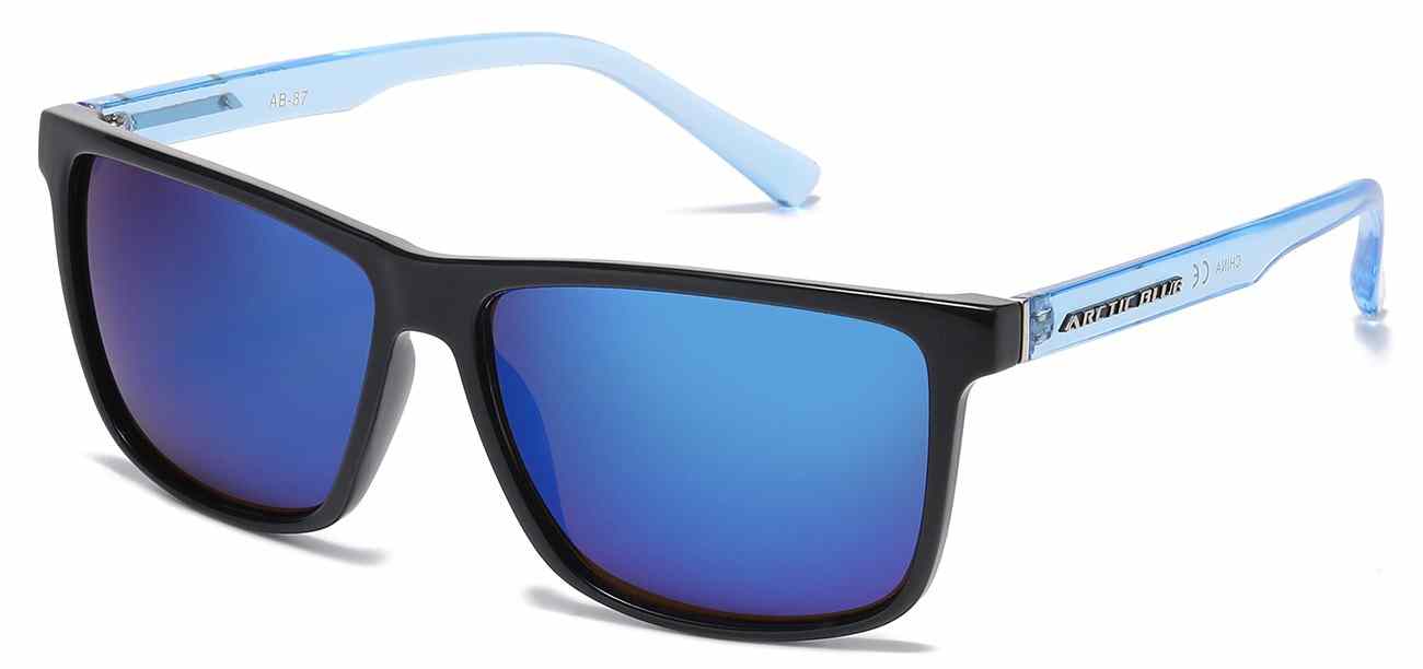 Arctic Blue Square Frame Sunglasses (AB-87)