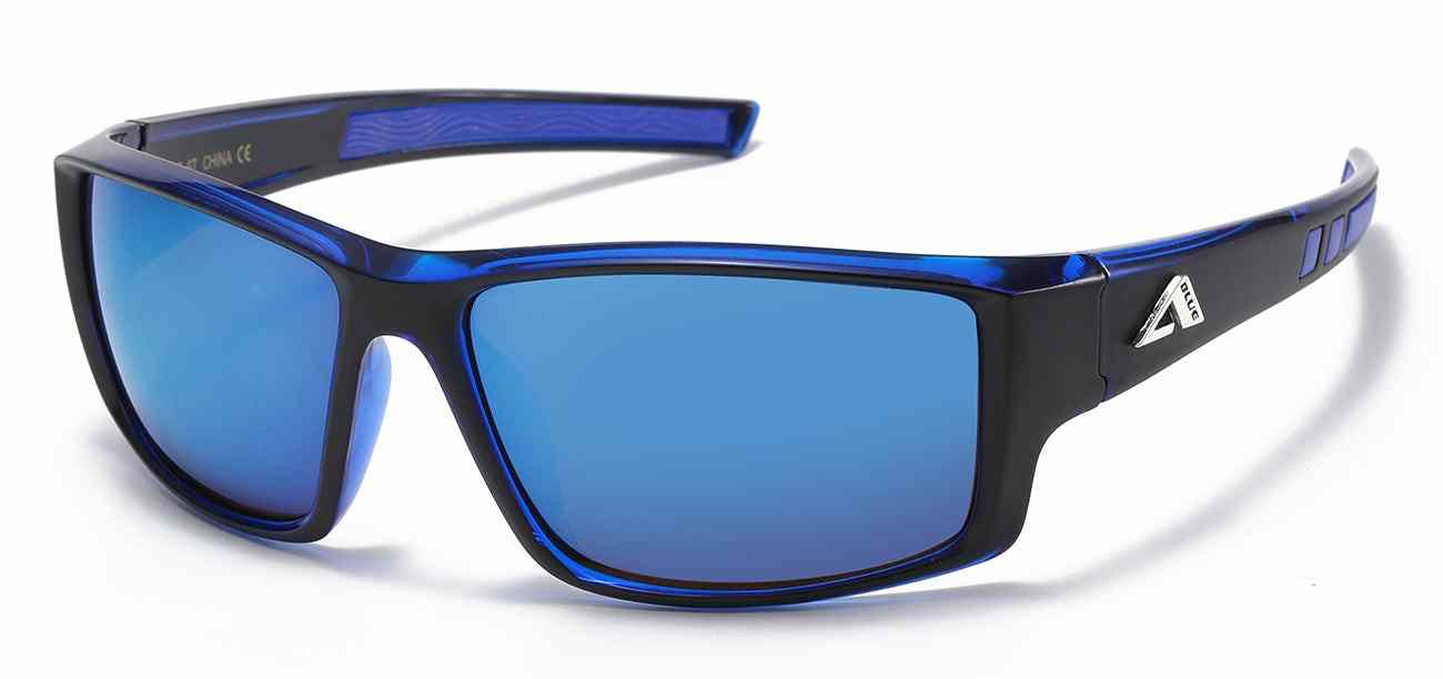 Arctic Blue Wrap With Blue Tech Lenses (AB-67)