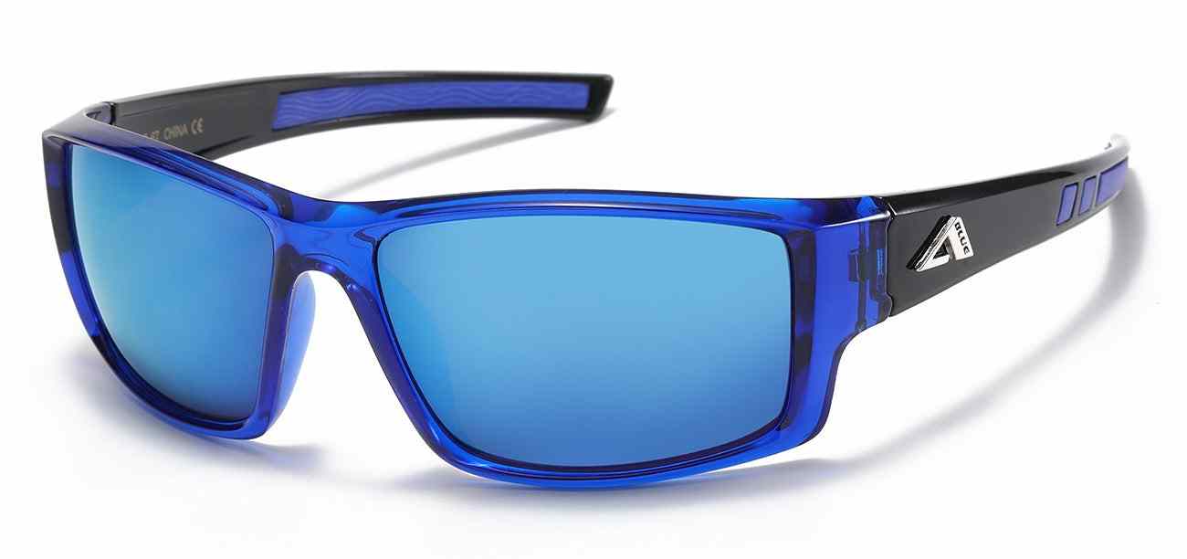 Arctic Blue Wrap With Blue Tech Lenses (AB-67)