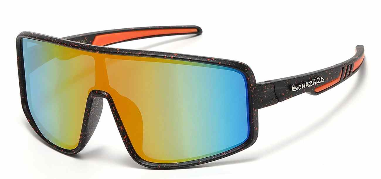 Biohazard Mirror Shield Shades (BZ66330)