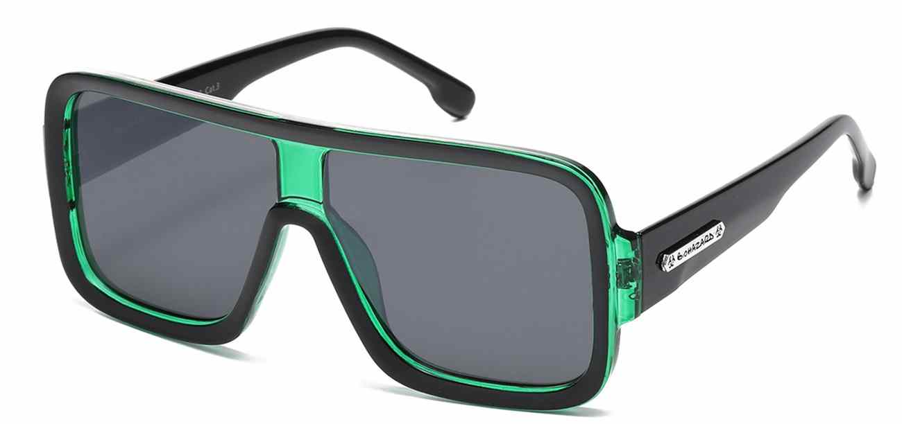 Biohazard Square Frame Sunglasses (BZ66338)