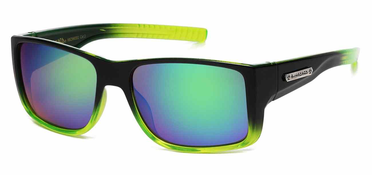 Biohazard Square Frame Sunglasses (BZ66351)