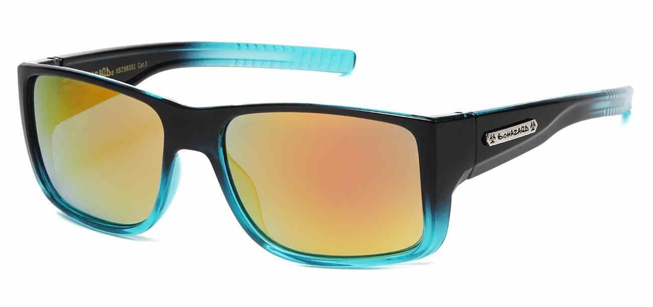 Biohazard Square Frame Sunglasses (BZ66351)