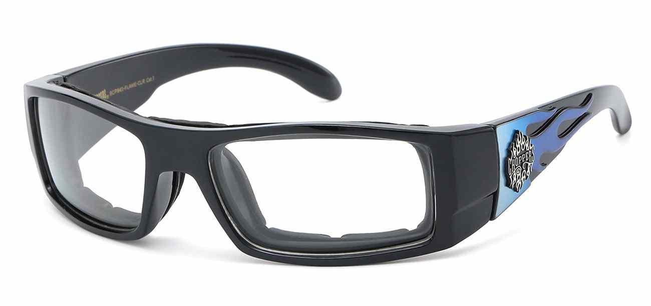 Clear Padded Goggles (CP941-FLAME-CLR)