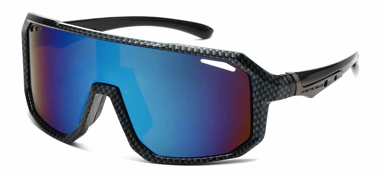 Arctic Blue Futuristic Sport Shades (AB-84)