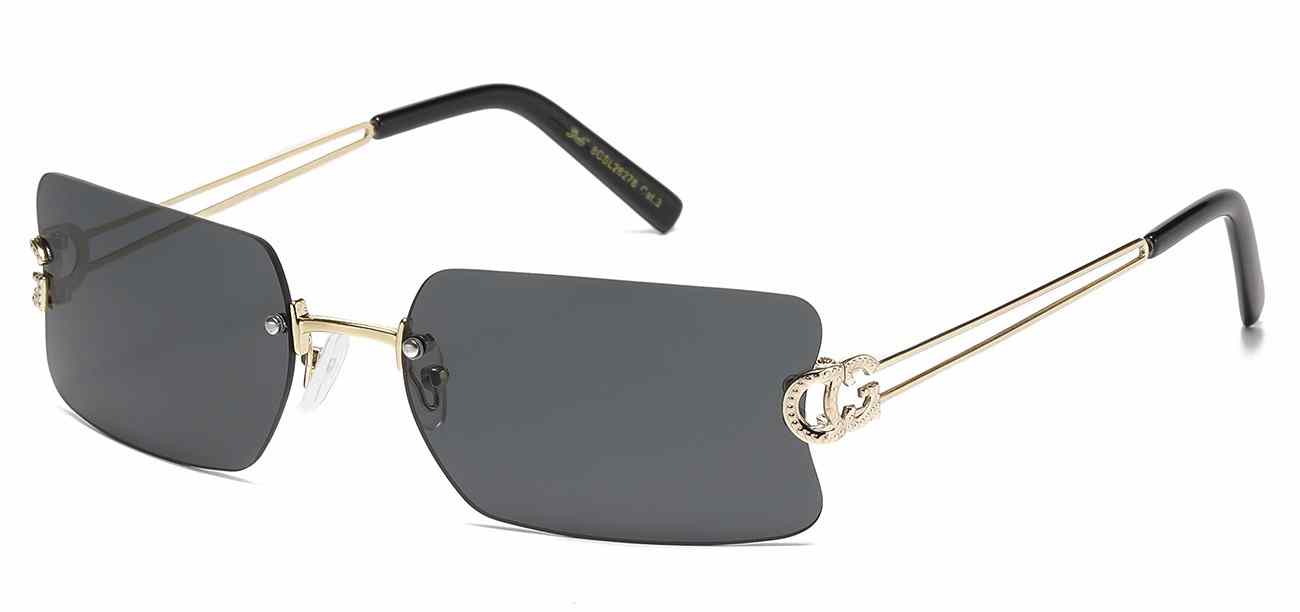 Giselle Metallic Rimless Shades (GSL28278)