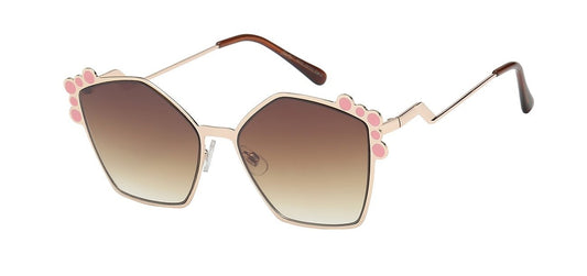 Giselle Metallic Octagon Frame (GSL28102)