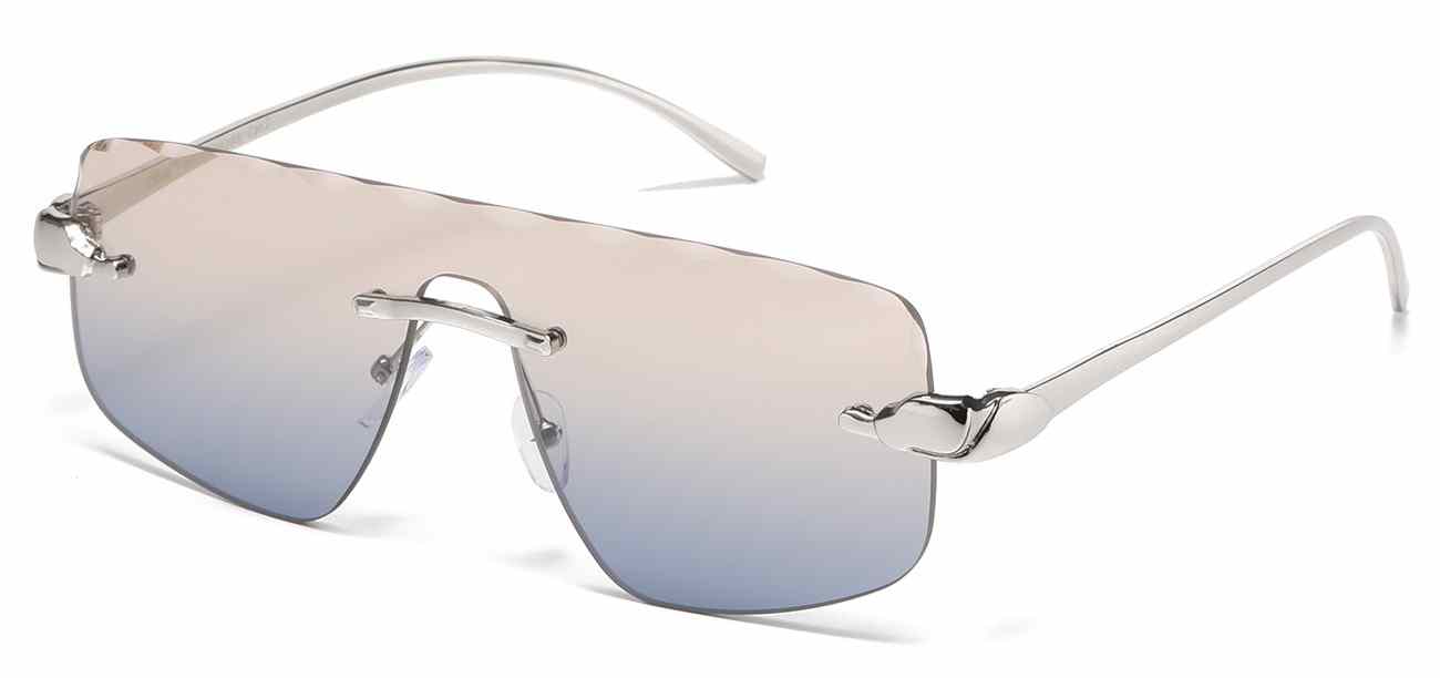 Giselle Metallic Rimless Sunglasses (GSL28288)