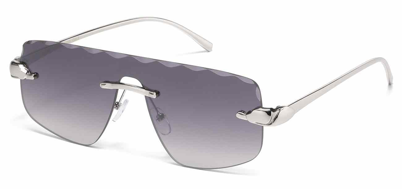 Giselle Metallic Rimless Sunglasses (GSL28288)