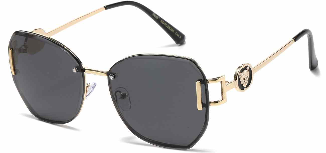 Giselle Metallic Rimless Sunglasses (GSL28290)