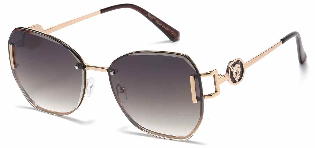 Giselle Metallic Rimless Sunglasses (GSL28290)