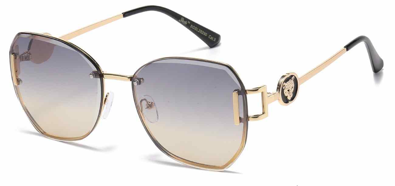 Giselle Metallic Rimless Sunglasses (GSL28290)