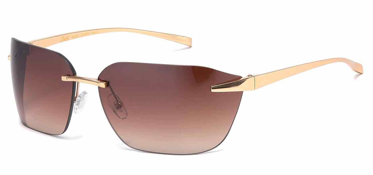 Giselle Metallic Rimless Sunglasses (GSL28303)