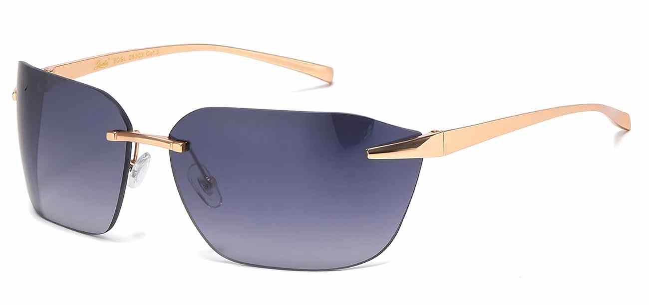 Giselle Metallic Rimless Sunglasses (GSL28303)