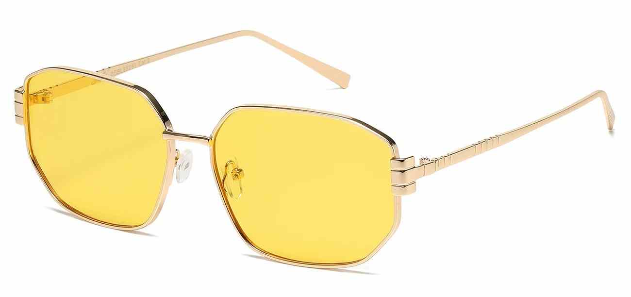 Giselle Metallic Square Frame Shades (GSL28281)