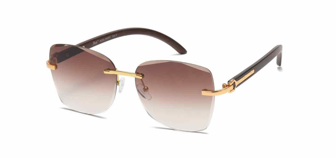 Giselle Metallic Square Sunglasses (GSL28267)