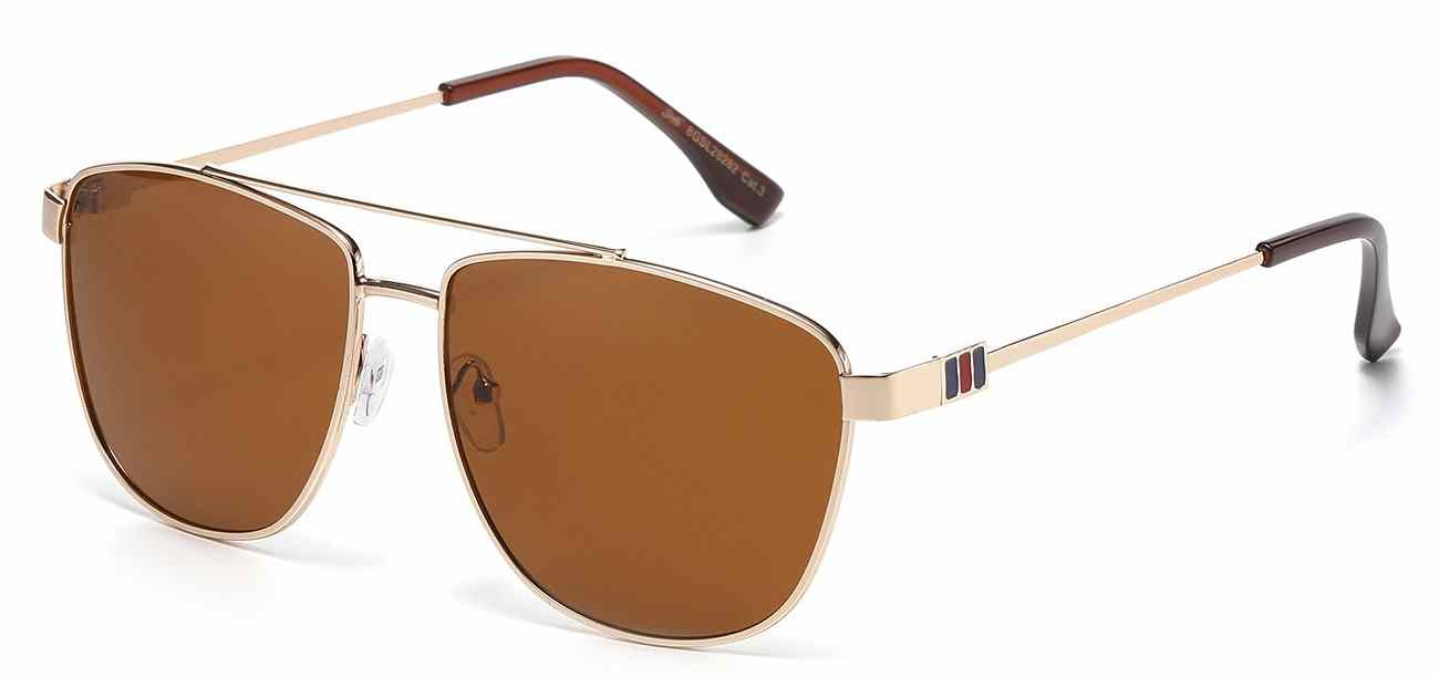 Giselle Metallic Square Sunglasses (GSL28282)