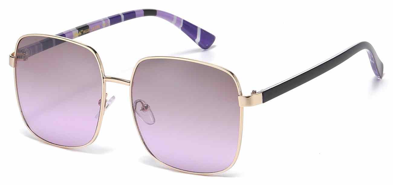 Giselle Metallic Square Sunglasses (GSL28296)