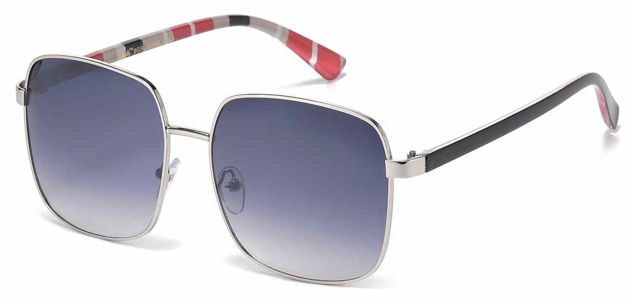 Giselle Metallic Square Sunglasses (GSL28296)