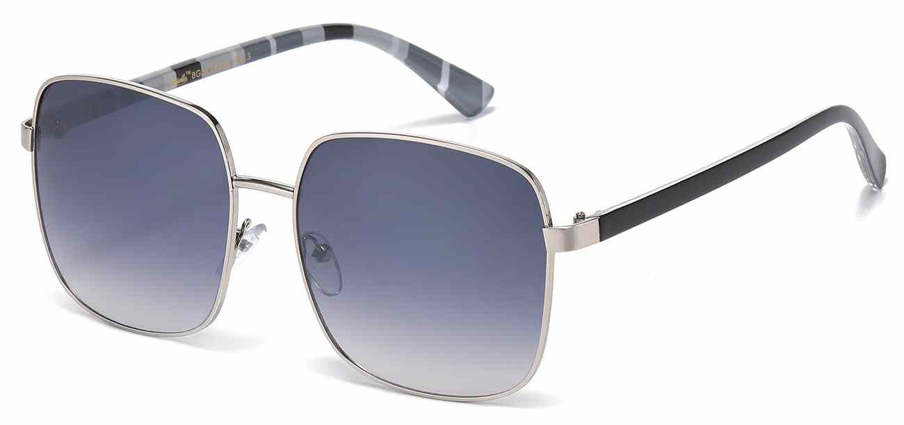Giselle Metallic Square Sunglasses (GSL28296)