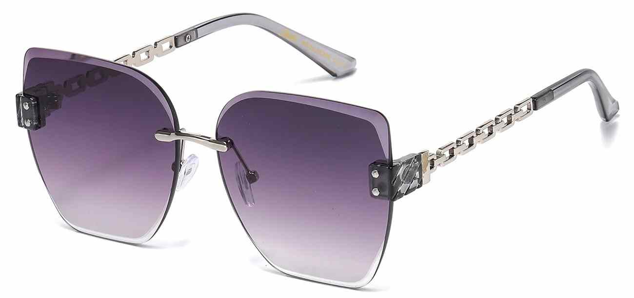 Giselle Metallic Square Sunglasses (GSL28299)