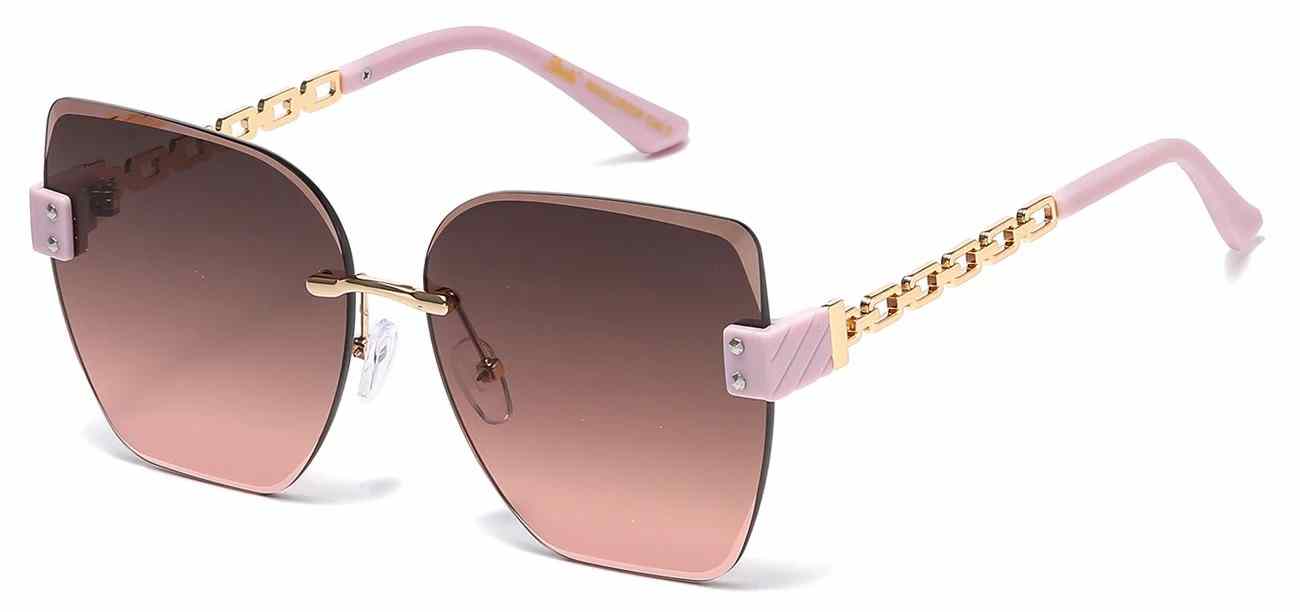 Giselle Metallic Square Sunglasses (GSL28299)