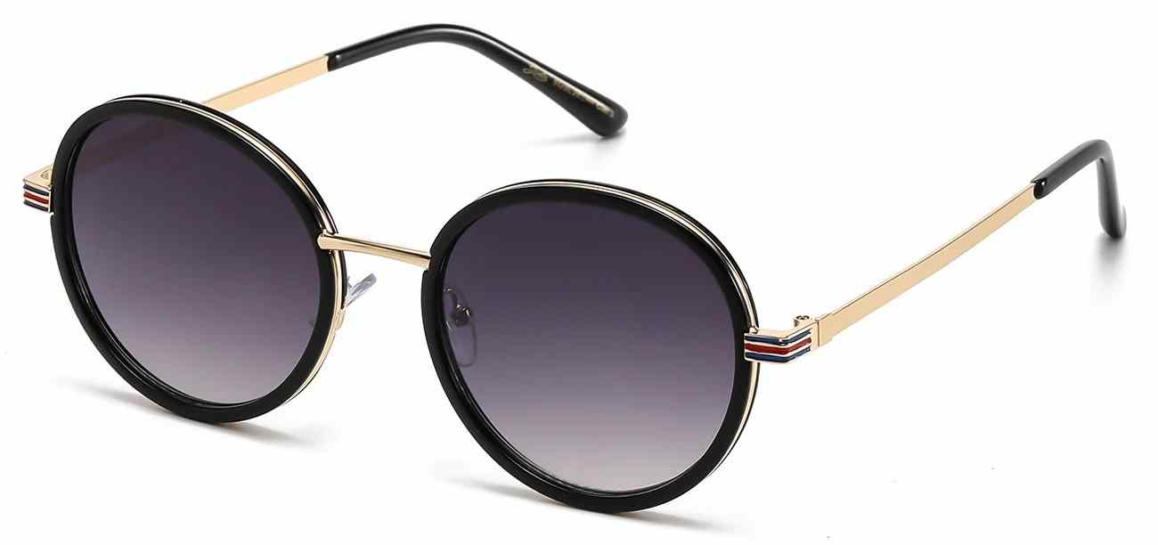 Giselle Nickel Round Frame Shades (GSL28280)