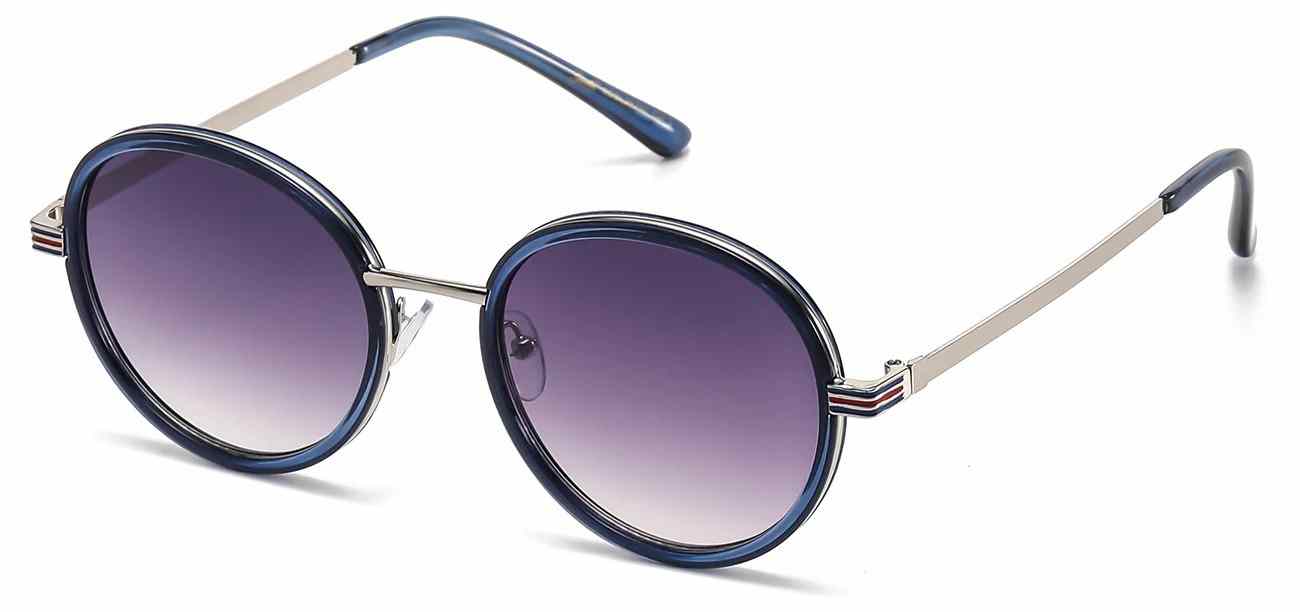 Giselle Nickel Round Frame Shades (GSL28280)