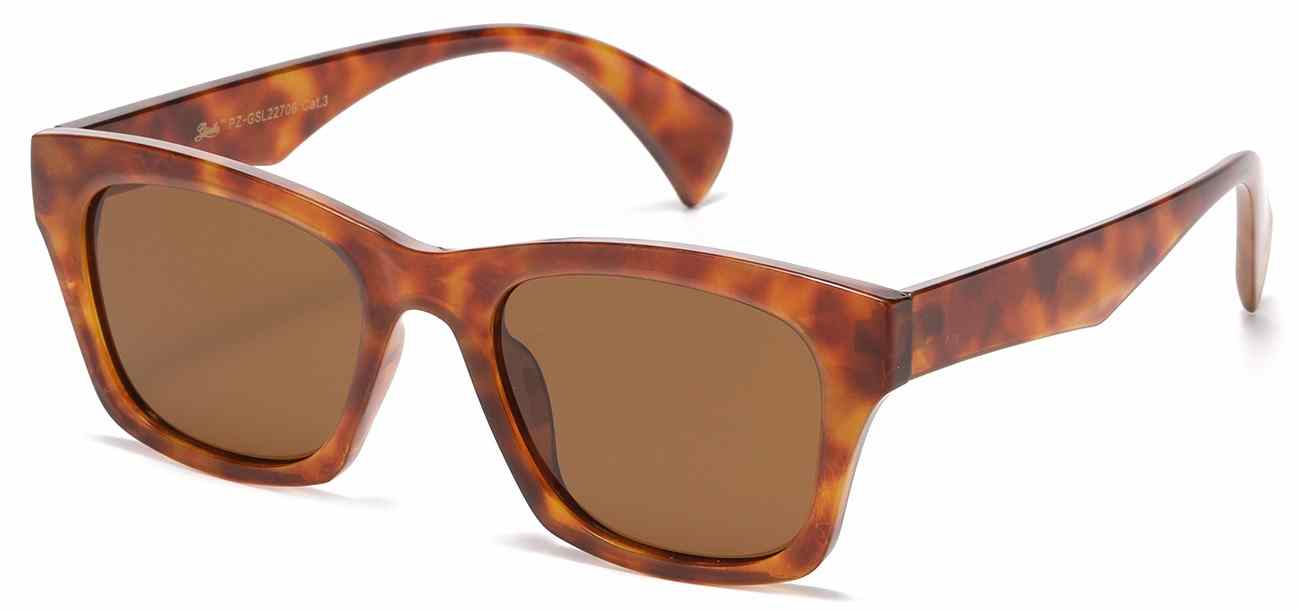 Giselle Polarized Square Shades (PZ-GSL22706)