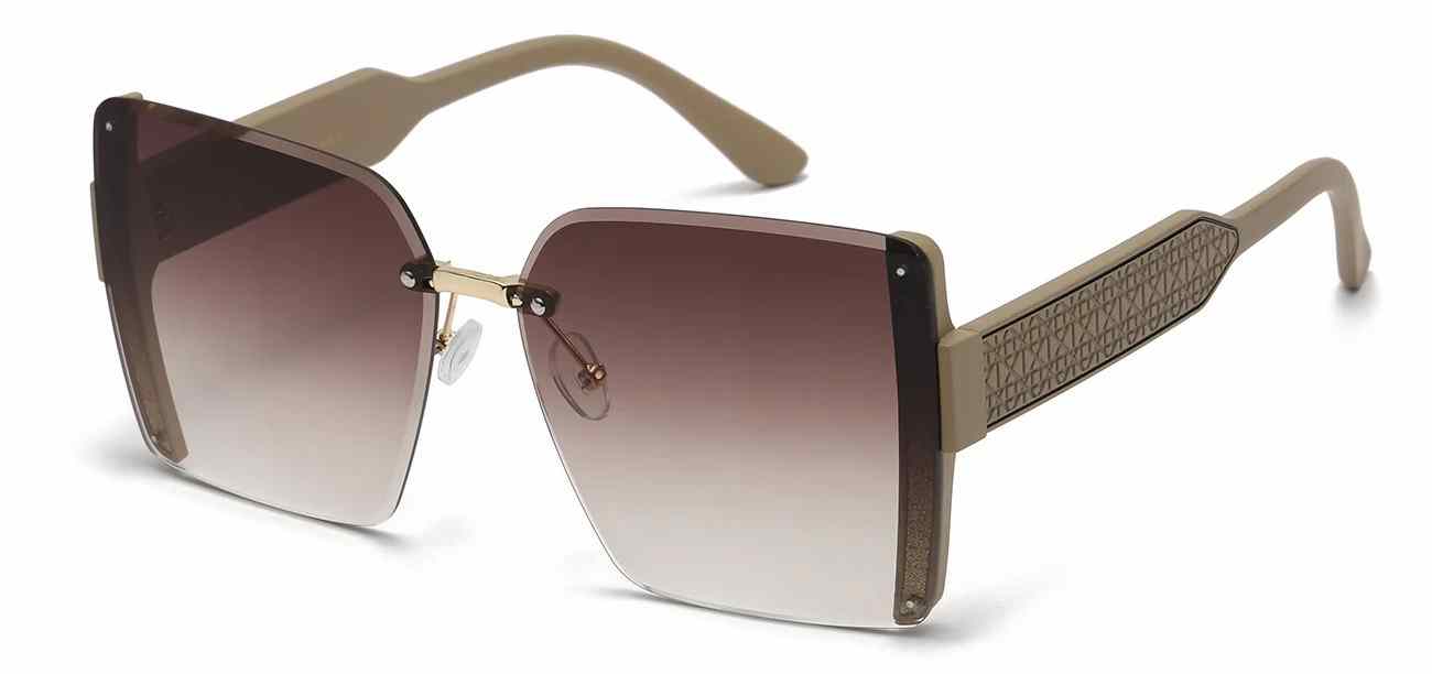 Giselle Rimless Square Sunglasses (GSL28263)