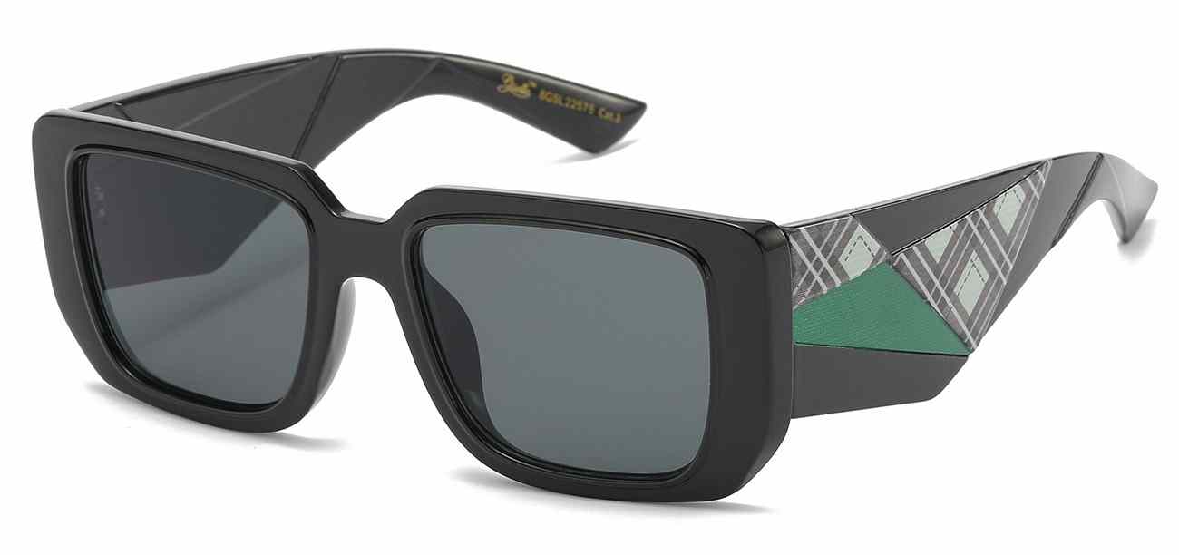 Giselle Thick Square Frame Shades (GSL22575)