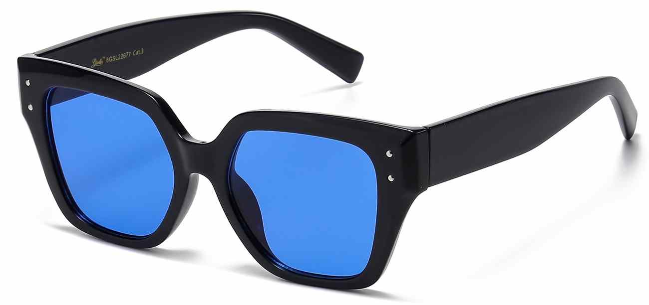 Giselle Thick Square Frame Shades (GSL22677)