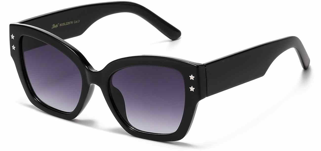 Giselle Thick Temple Sunglasses (GSL22676)